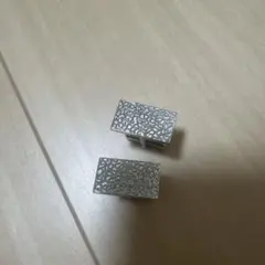シルバー 装飾的なカフリンクス