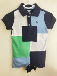 サイズ70 ラルフローレン　半袖ロンパース