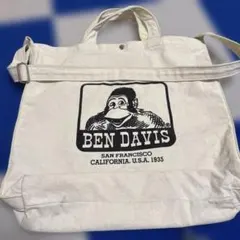 BEN DAVIS 2WAY キャンバス トートバッグのサムネイル