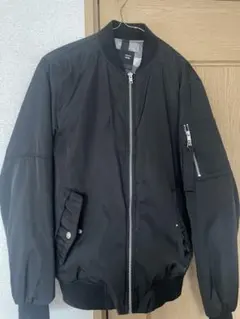 Bershka ブラック MA-1 フライトジャケット