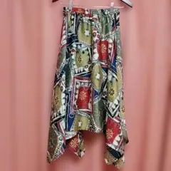 アシンメトリーフレアスカート M