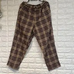 WEGO チェック柄 スラックス L