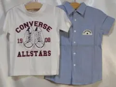 ＜R1916＞(110～130cm)★CONVERSE★Ｔ＆シャツ☆2点セット