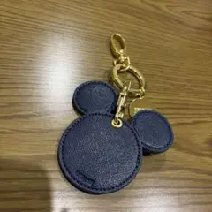 ディズニー　ミッキー JCBクイックペイ　ミッキー型キーホルダー