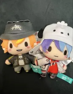 プロセカ　ふわぷちマスコット　サンリオ　ビビバス　東雲彰人　青柳冬弥