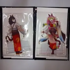 鬼滅の刃 干支 2026 午年 アクリルスタンド 伊黒小芭内 甘露寺蜜璃