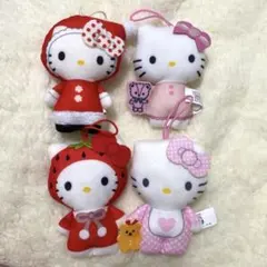 ハローキティ　マック　ハッピーセット　ぬいぐるみ　4個セット
