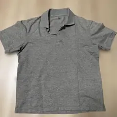 UNIQLO ポロシャツ グレー Lサイズのサムネイル