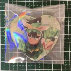 【レア】中在家長次 ハート缶バッジ 忍たま乱太郎 ナンジャタウン たまご探しの段