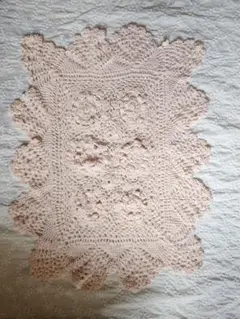 ピンク レースマット 32x45cm