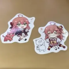 さくらみこ スシロー コラボ ピック 2種類2枚