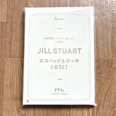 JILL STUART エコバッグ＆合皮ポーチ 2点セット