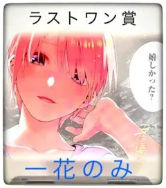 ラストワン賞 中野一花色紙 のみ 一番くじ 五等分の花嫁