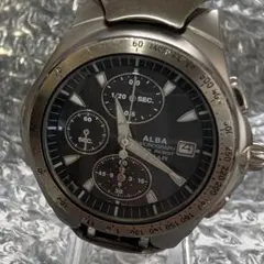 SEIKO ALBA CHRONOGRAPH 7T92-0BT0腕時計