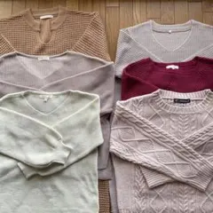 レディース　秋冬セーターまとめ売り