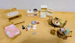 シルバニアファミリー 家具・キッチン・小物 大量まとめ売り