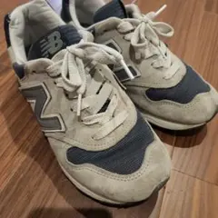 New Balance 1400 グレー/ネイビー スニーカー