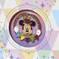【非売品✨】ディズニーリゾート40周年『ドリームゴーラウンド』　ピンバッジ