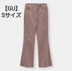 【GU】コーデュロイフレアパンツ　Sサイズ