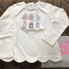 メゾピアノ 香水ボトル刺繍 長袖カットソー 130 新品未使用