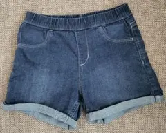 H&M　ガールズ　デニム ショートパンツ　130cm
