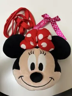 ディズニーリゾート ミニー ショルダーバッグ グッズ ポシェット コインケース