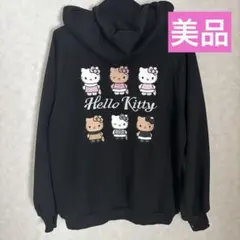 2026年最新】HELLO KITTY カラー：ブラック系 レディース パーカーの