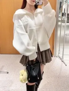 USAGI ONLINE限定 SNIDEL foxy コラボ パーカー - メルカリ