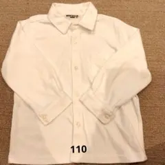 MEN'SCLUB MINI 長袖シャツ 110cm ホワイト