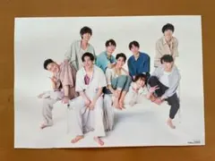 TVfanCross 2021年 SnowMan NEWS 厚紙