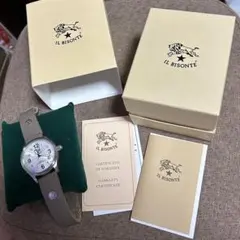 IL BISONTE アナログ腕時計 ベージュのサムネイル