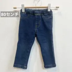 ダークブルーデニムパンツ 80センチ ジーンズ ベビー服 子供服