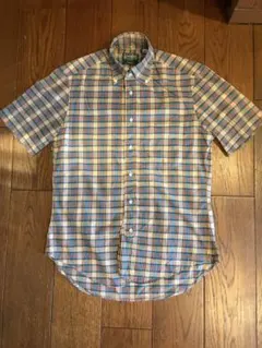 【レア】Gitman Bros Vintage チェック柄 半袖シャツ 15Rのサムネイル
