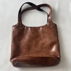 【MENARD】　ブラック/ブラウン　リバーシブル　トートバッグ