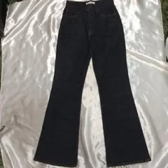 美品★MOUSSY マウジー　MVS FLARE フレアデニム　デニムパンツ