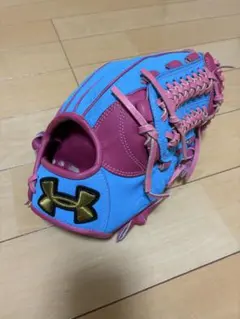 Under Armour 軟式グローブ 青/ピンク　オールスター限定