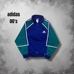 adidas y2k トラックジャケット 短丈 ドルマン 刺繍 USA