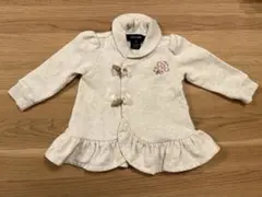 ラルフローレン　フリル付きアウター　パーカー　9m　女の子