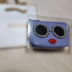 アジョリー バビ ポーチ コラボ パープル