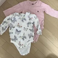 baby gap 長袖ロンパースセット　12-18ヶ月