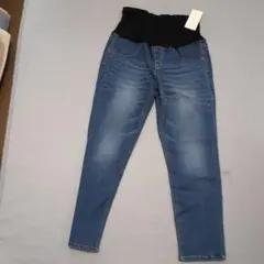 flash basic マタニティ デニムパンツ M-L