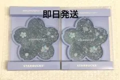 スタバ　SAKURA 2026 コースター　エアリー　ブルー　2点セット