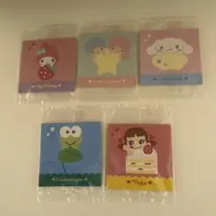 なかよしシールグミ　シール5枚　サンリオ　ペコ