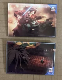 鬼滅の刃　冨岡義勇全方位コレクション缶バッジ　２点セット　義勇・炭治郎