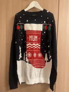 next クリスマス柄 セーター 8号　アグリー