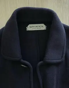 sovereign Dネービー リブニット ジャケットのサムネイル