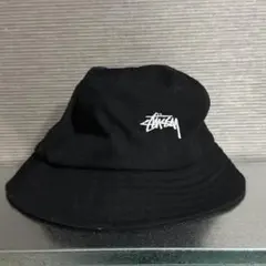 【土日限定値下げ中】Stussy ブラック バケットハット