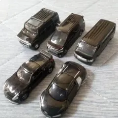 トミカ ミニカー ブラック　5台セット