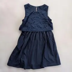 【子ども服】ワンピース　ノースリーブ　130サイズ