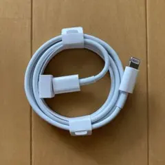 Apple純正 Lightning TYPEC ケーブル ホワイト